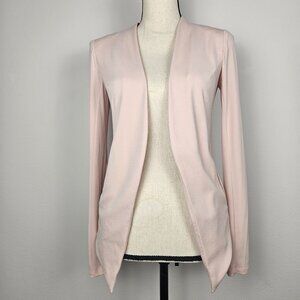 Light Pink BCBGeneration Open Front Tuxedo Blazer size XS